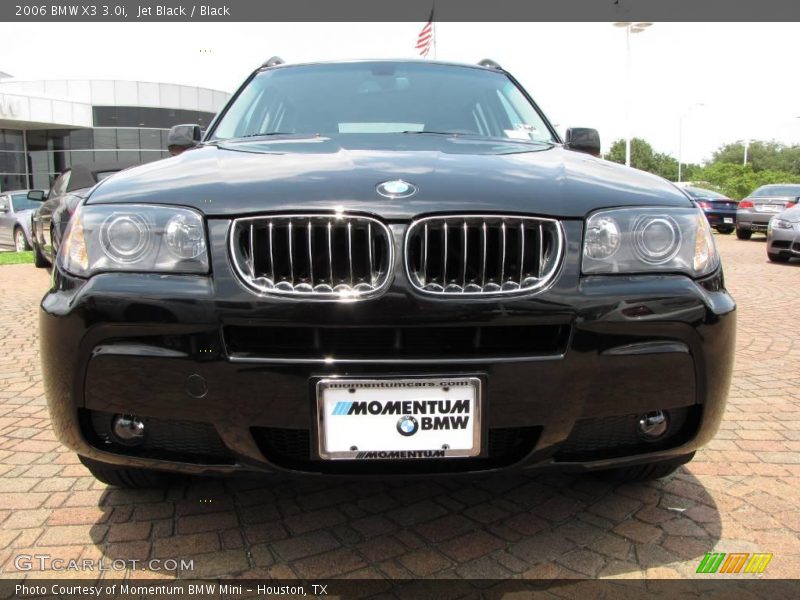 Jet Black / Black 2006 BMW X3 3.0i