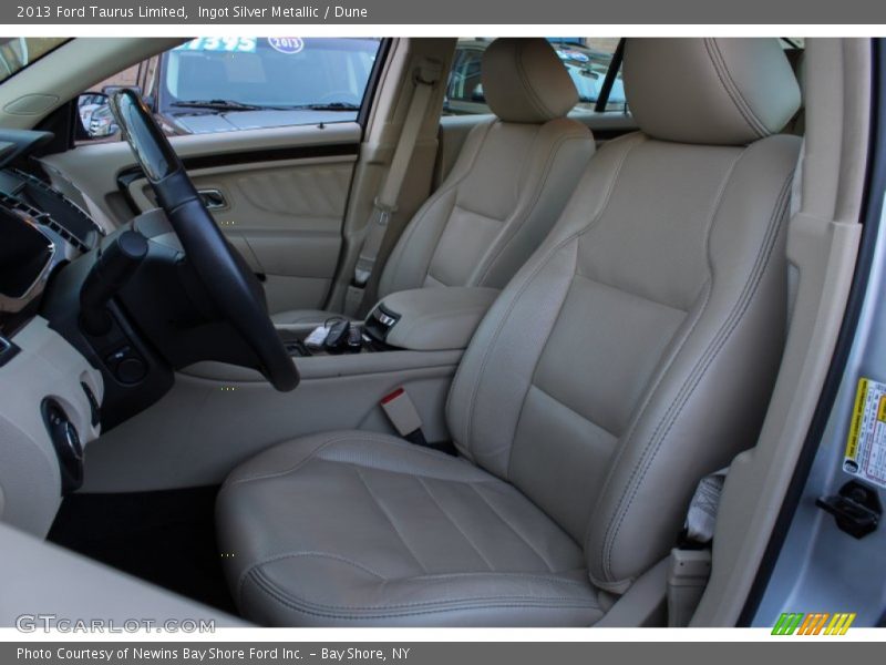 Ingot Silver Metallic / Dune 2013 Ford Taurus Limited