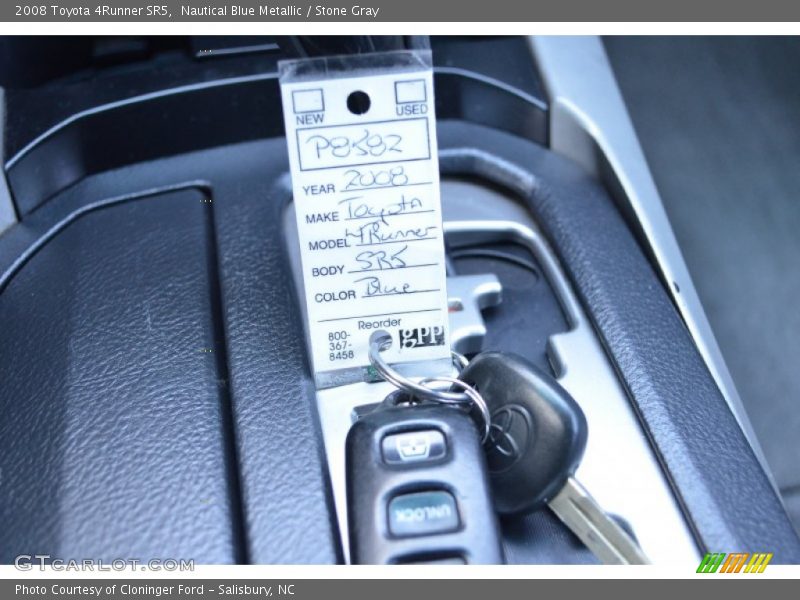 Nautical Blue Metallic / Stone Gray 2008 Toyota 4Runner SR5