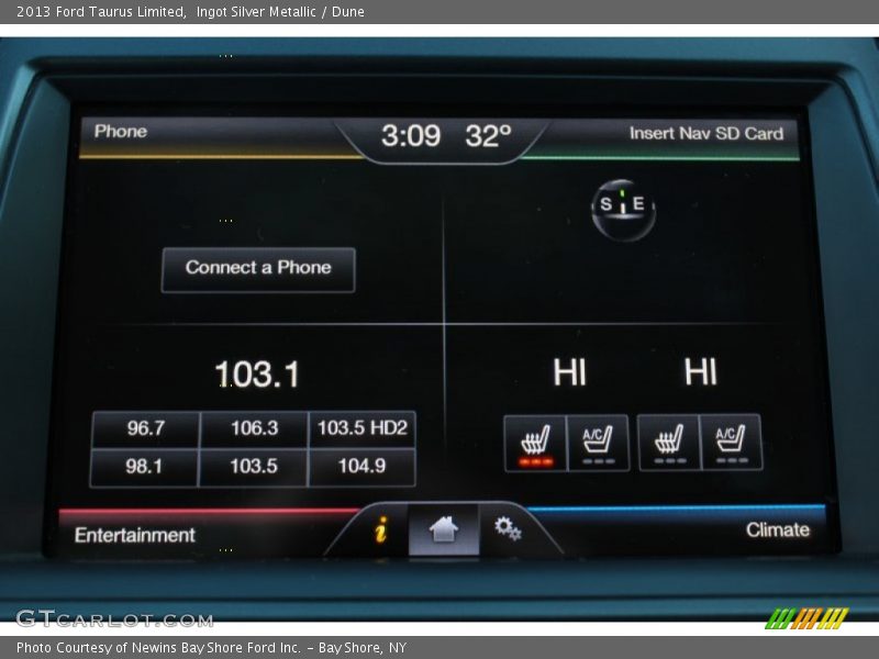 Ingot Silver Metallic / Dune 2013 Ford Taurus Limited