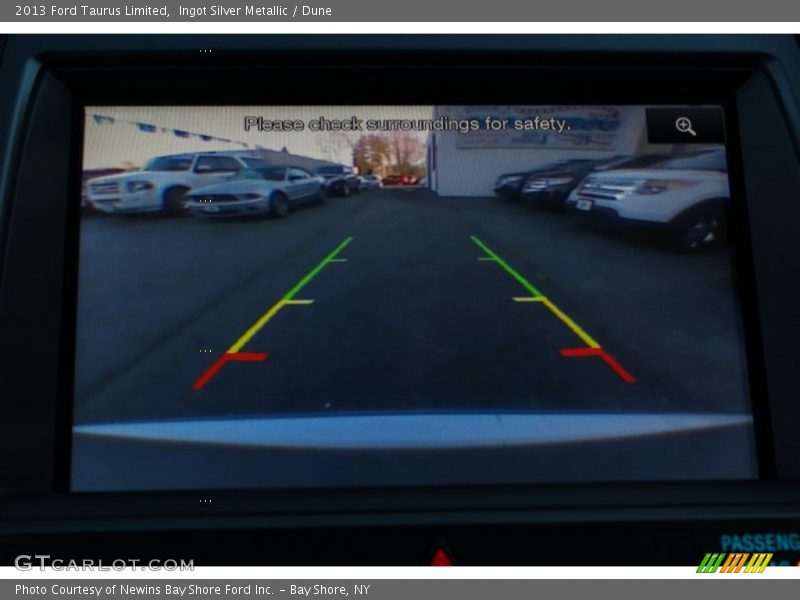 Ingot Silver Metallic / Dune 2013 Ford Taurus Limited