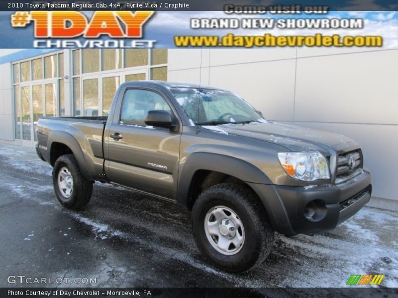 Pyrite Mica / Graphite 2010 Toyota Tacoma Regular Cab 4x4