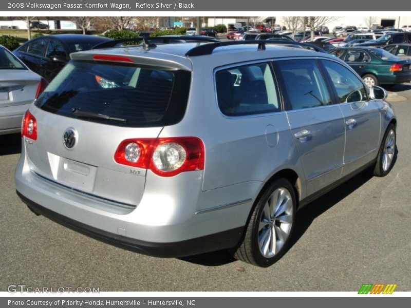Reflex Silver / Black 2008 Volkswagen Passat Komfort Wagon