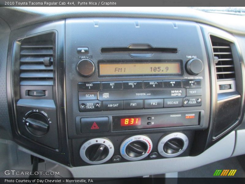 Pyrite Mica / Graphite 2010 Toyota Tacoma Regular Cab 4x4