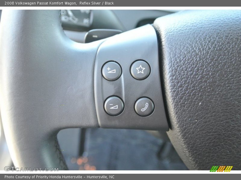 Reflex Silver / Black 2008 Volkswagen Passat Komfort Wagon