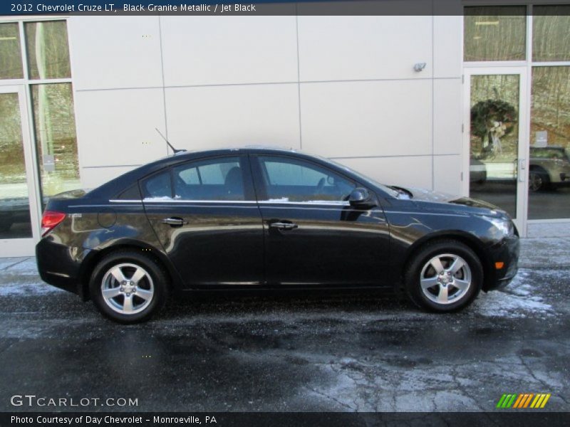 Black Granite Metallic / Jet Black 2012 Chevrolet Cruze LT