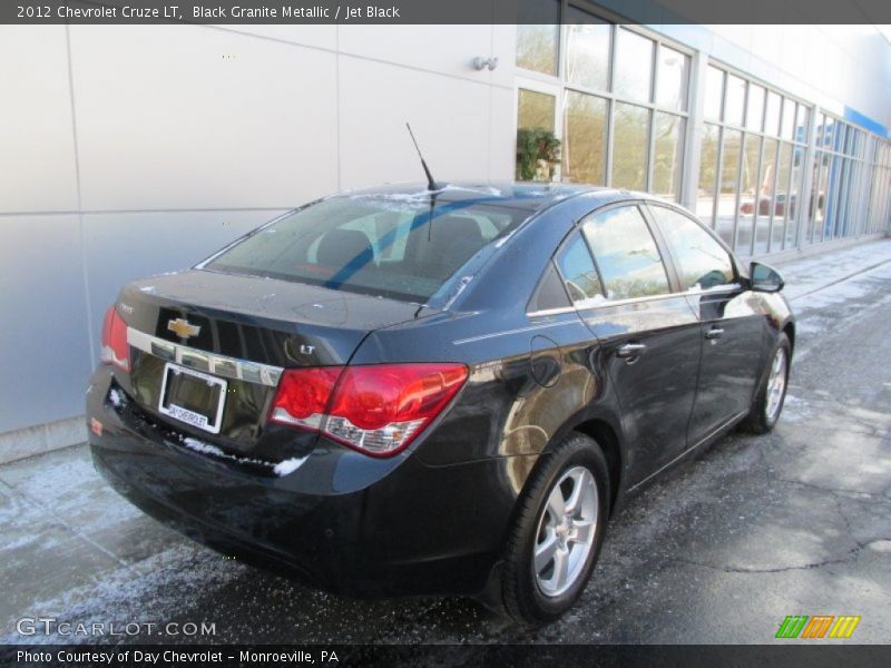 Black Granite Metallic / Jet Black 2012 Chevrolet Cruze LT