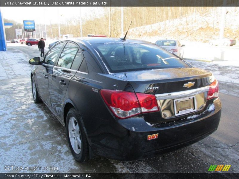 Black Granite Metallic / Jet Black 2012 Chevrolet Cruze LT