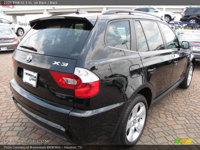 Jet Black / Black 2006 BMW X3 3.0i