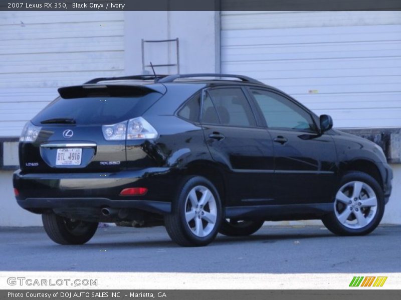 Black Onyx / Ivory 2007 Lexus RX 350