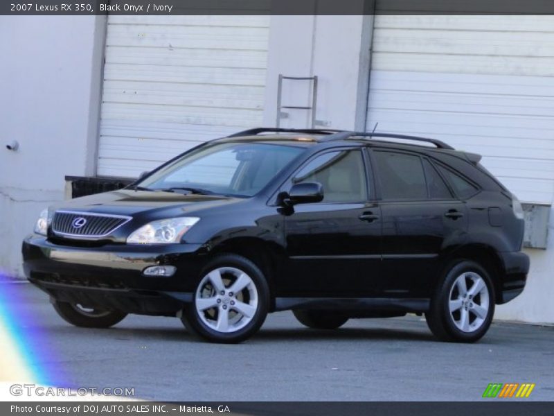 Black Onyx / Ivory 2007 Lexus RX 350