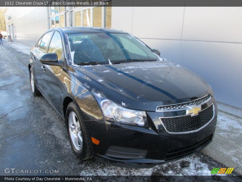 Black Granite Metallic / Jet Black 2012 Chevrolet Cruze LT