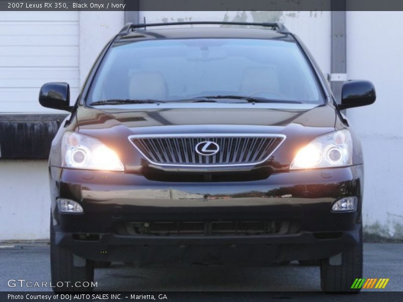 Black Onyx / Ivory 2007 Lexus RX 350