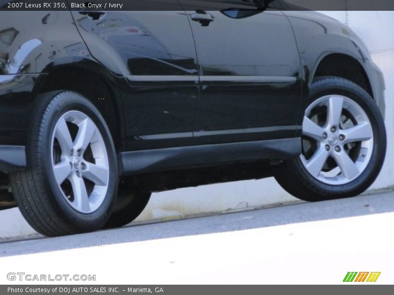 Black Onyx / Ivory 2007 Lexus RX 350