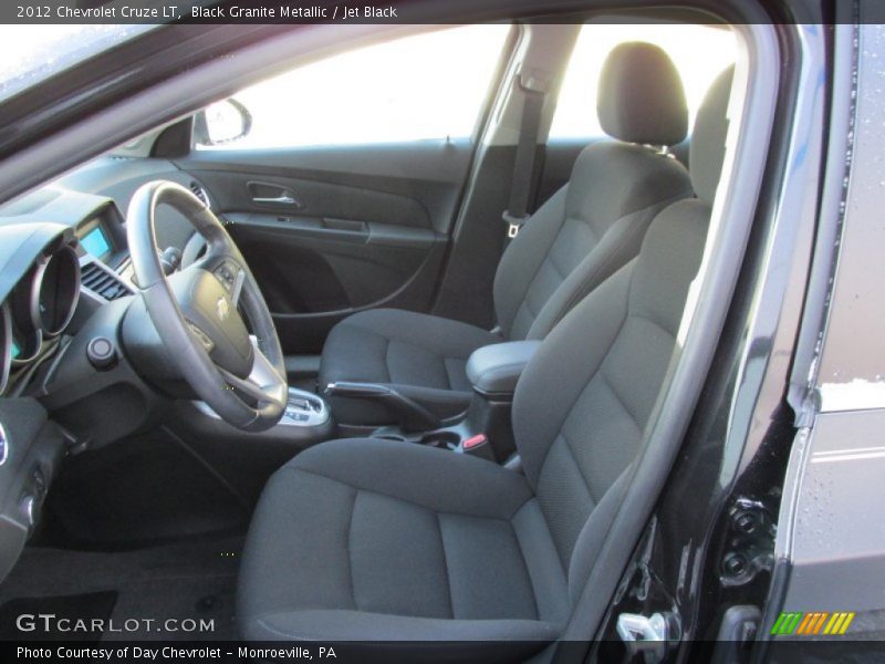 Black Granite Metallic / Jet Black 2012 Chevrolet Cruze LT