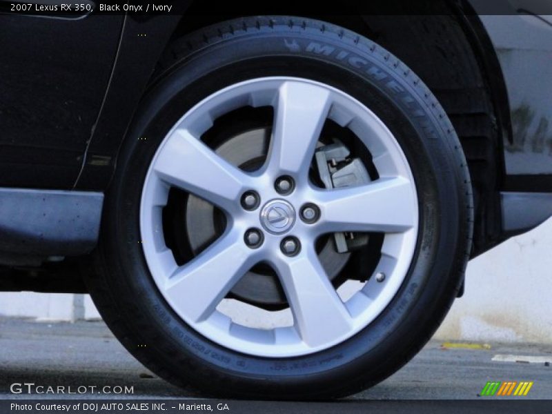 Black Onyx / Ivory 2007 Lexus RX 350