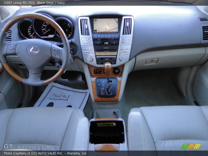 Black Onyx / Ivory 2007 Lexus RX 350