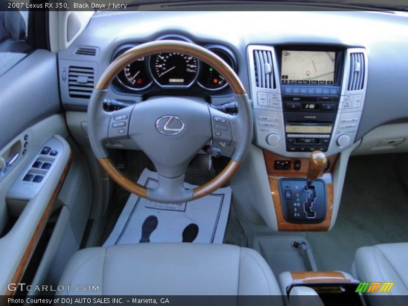Black Onyx / Ivory 2007 Lexus RX 350