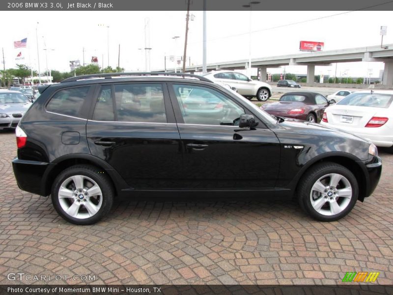 Jet Black / Black 2006 BMW X3 3.0i