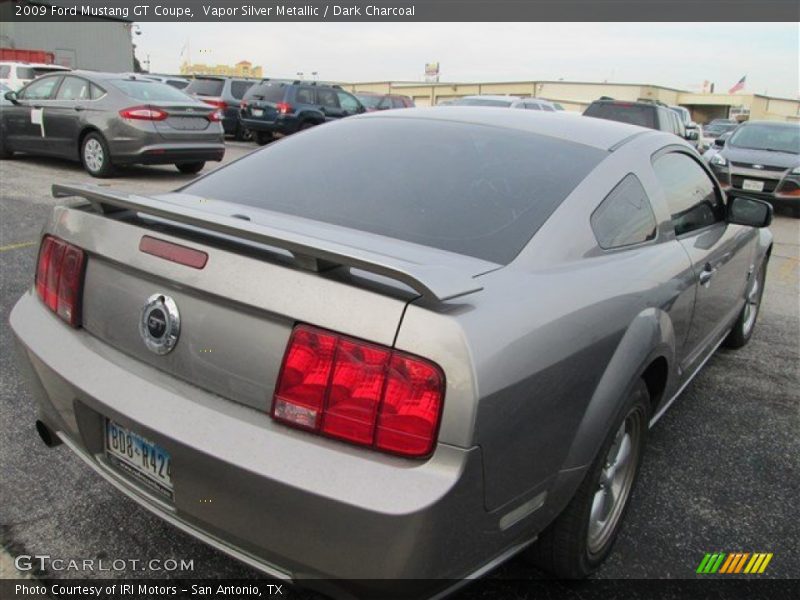 Vapor Silver Metallic / Dark Charcoal 2009 Ford Mustang GT Coupe