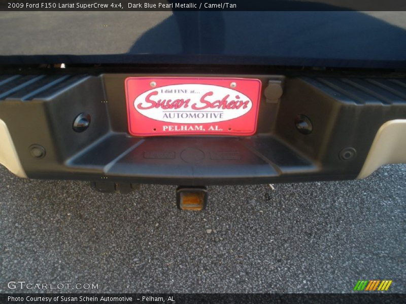 Dark Blue Pearl Metallic / Camel/Tan 2009 Ford F150 Lariat SuperCrew 4x4