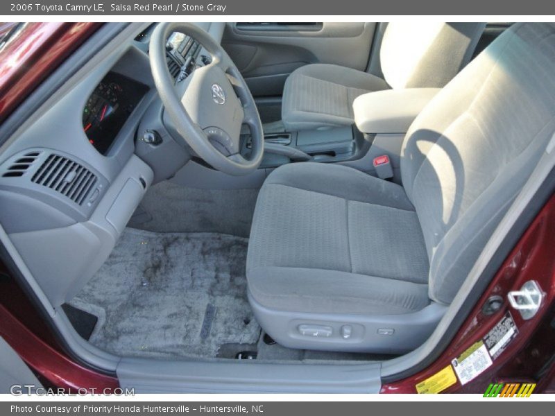 Salsa Red Pearl / Stone Gray 2006 Toyota Camry LE