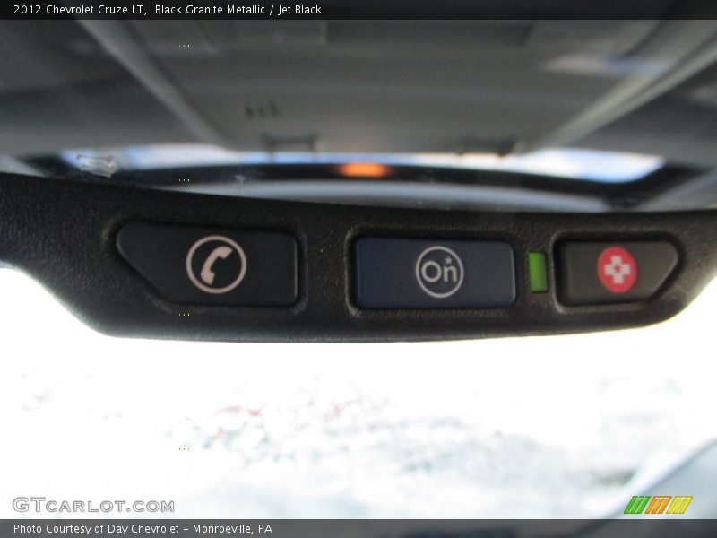 Black Granite Metallic / Jet Black 2012 Chevrolet Cruze LT