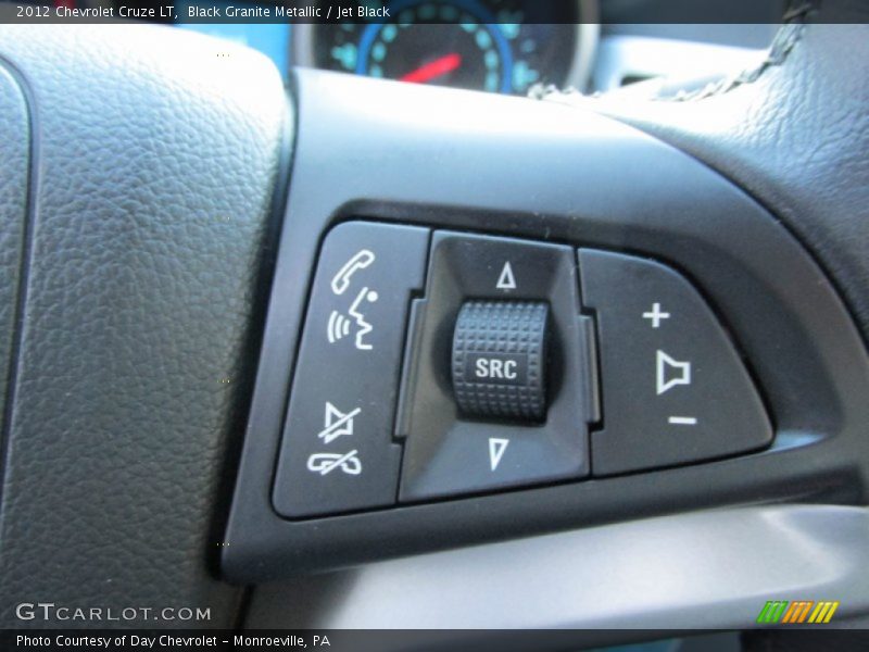 Black Granite Metallic / Jet Black 2012 Chevrolet Cruze LT