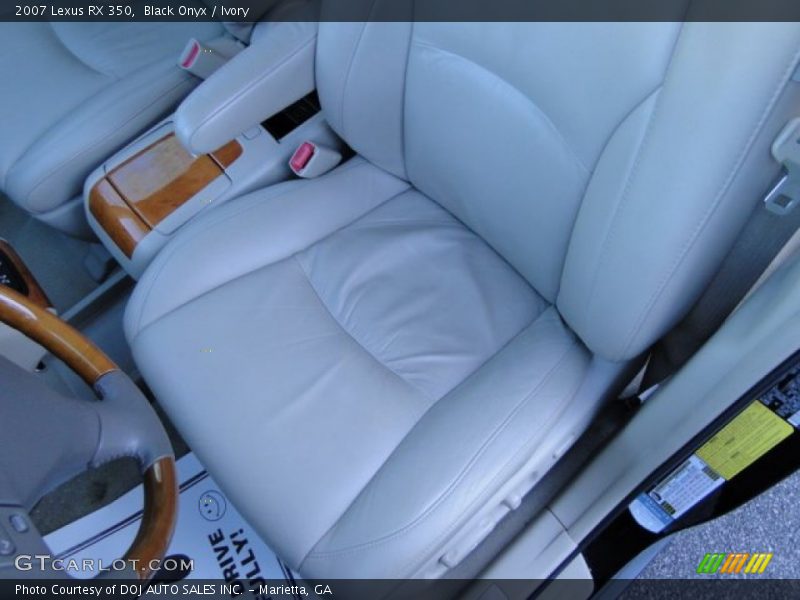 Black Onyx / Ivory 2007 Lexus RX 350