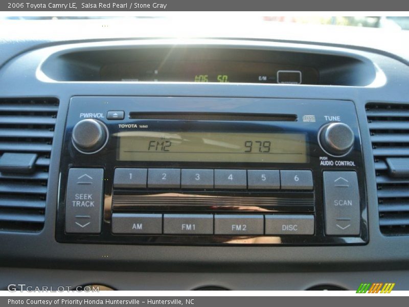 Salsa Red Pearl / Stone Gray 2006 Toyota Camry LE