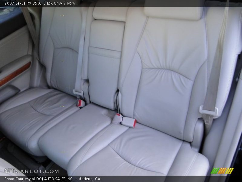 Black Onyx / Ivory 2007 Lexus RX 350