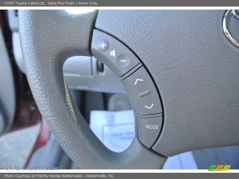 Salsa Red Pearl / Stone Gray 2006 Toyota Camry LE