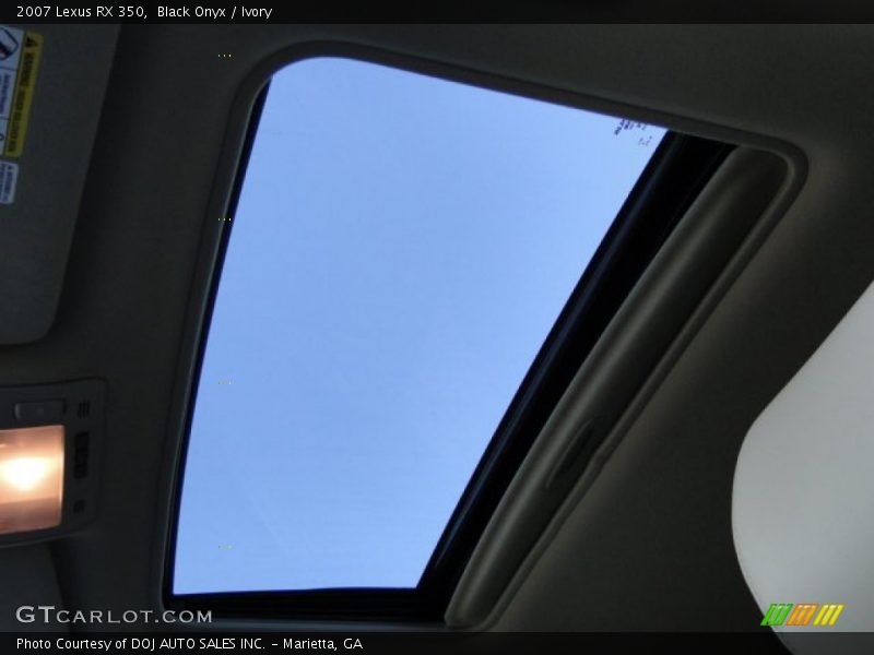 Black Onyx / Ivory 2007 Lexus RX 350