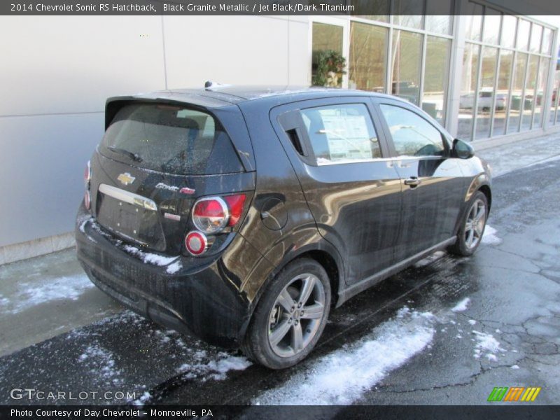 Black Granite Metallic / Jet Black/Dark Titanium 2014 Chevrolet Sonic RS Hatchback