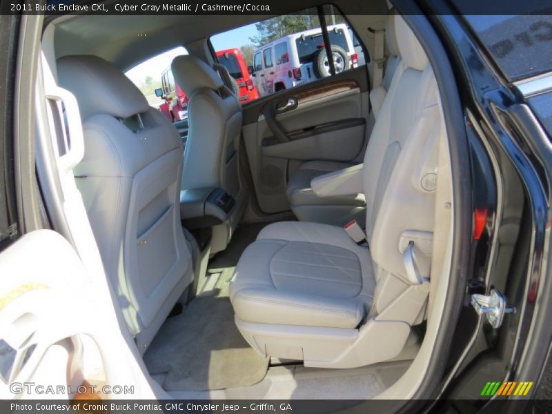 Cyber Gray Metallic / Cashmere/Cocoa 2011 Buick Enclave CXL