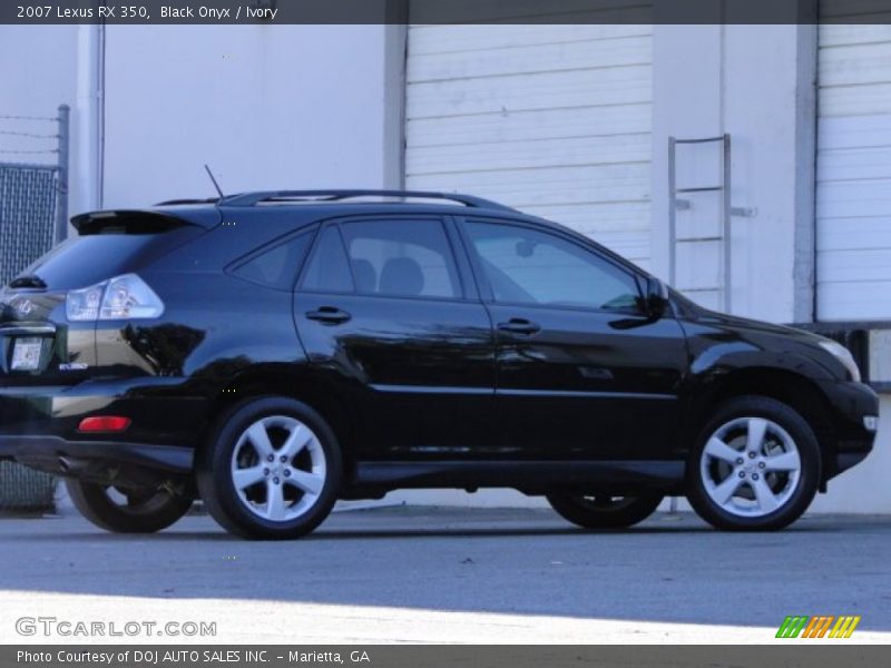 Black Onyx / Ivory 2007 Lexus RX 350