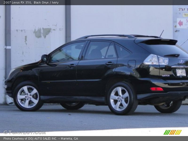 Black Onyx / Ivory 2007 Lexus RX 350