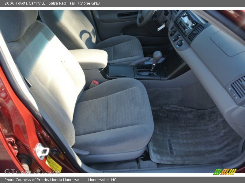 Salsa Red Pearl / Stone Gray 2006 Toyota Camry LE