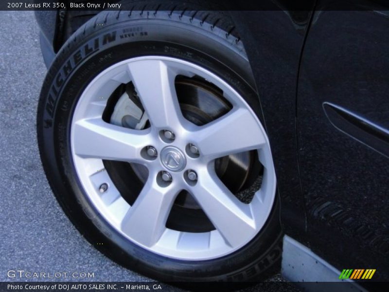 Black Onyx / Ivory 2007 Lexus RX 350