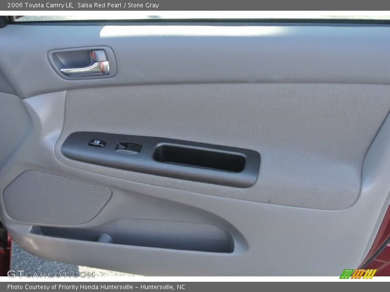 Salsa Red Pearl / Stone Gray 2006 Toyota Camry LE
