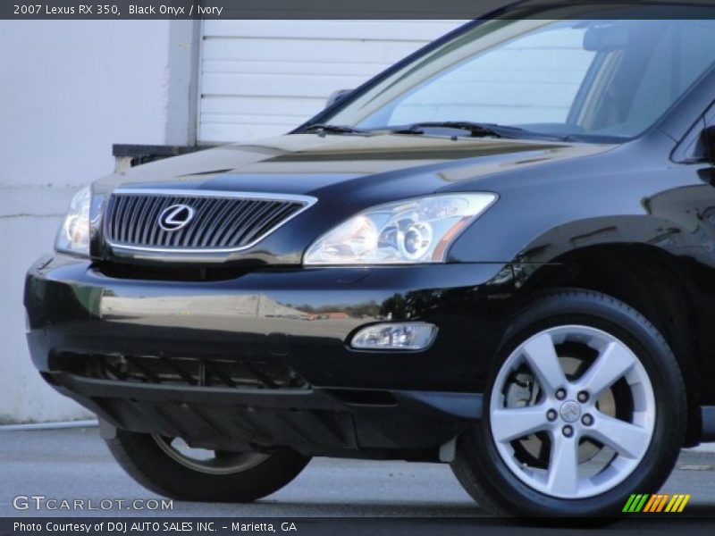 Black Onyx / Ivory 2007 Lexus RX 350