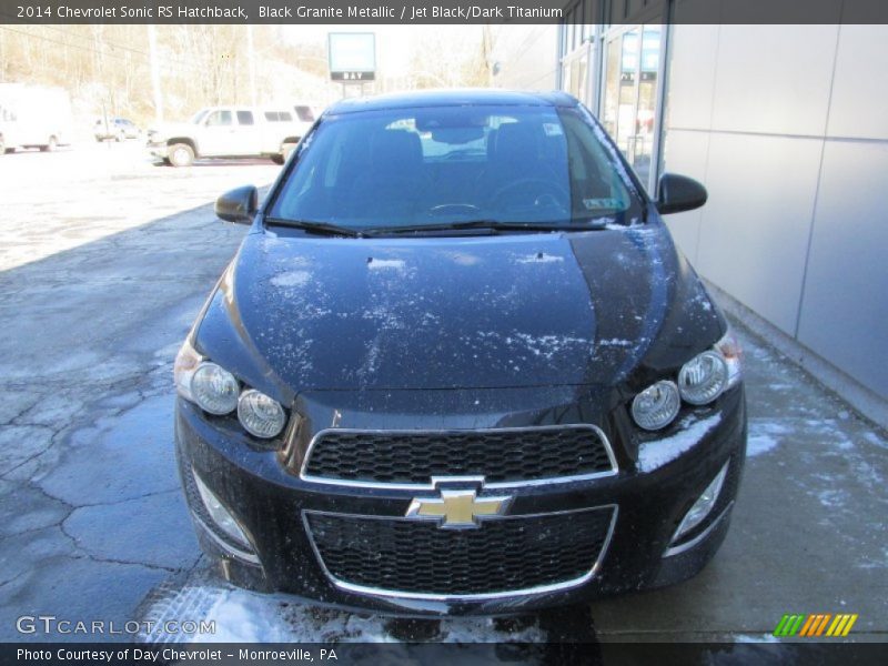 Black Granite Metallic / Jet Black/Dark Titanium 2014 Chevrolet Sonic RS Hatchback