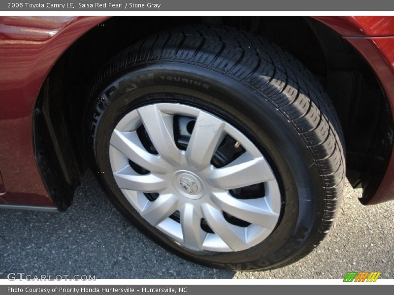 Salsa Red Pearl / Stone Gray 2006 Toyota Camry LE