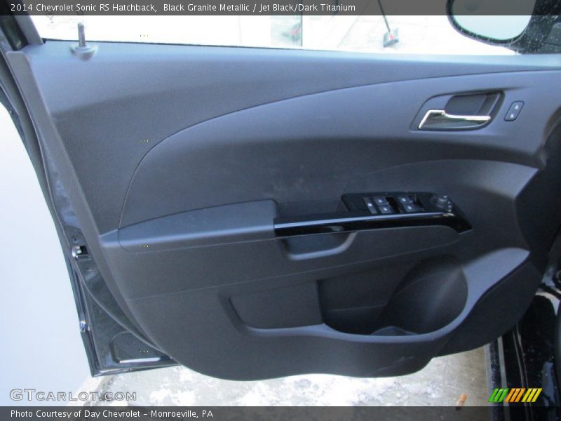Black Granite Metallic / Jet Black/Dark Titanium 2014 Chevrolet Sonic RS Hatchback