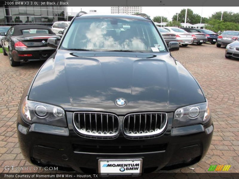 Jet Black / Black 2006 BMW X3 3.0i