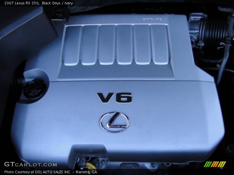 Black Onyx / Ivory 2007 Lexus RX 350