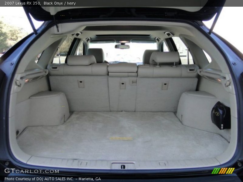 Black Onyx / Ivory 2007 Lexus RX 350