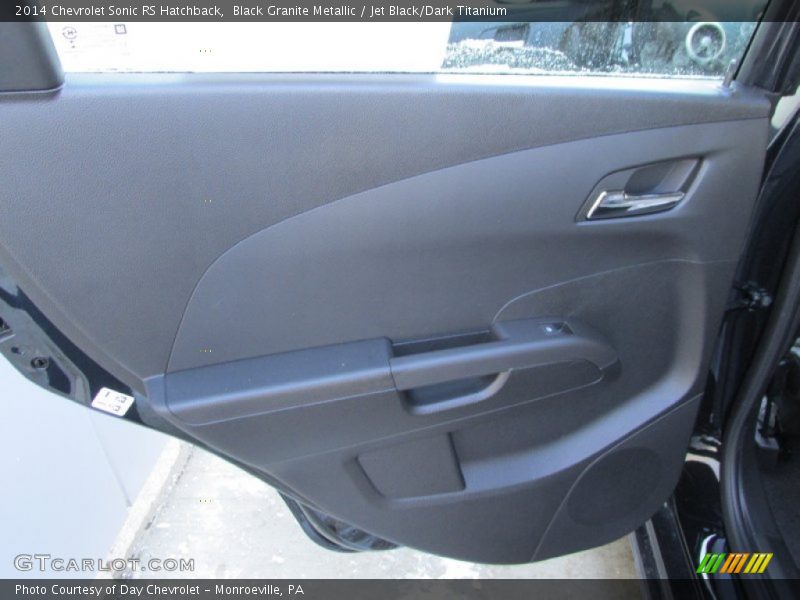 Black Granite Metallic / Jet Black/Dark Titanium 2014 Chevrolet Sonic RS Hatchback