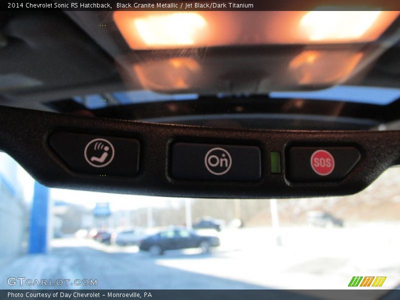 Black Granite Metallic / Jet Black/Dark Titanium 2014 Chevrolet Sonic RS Hatchback