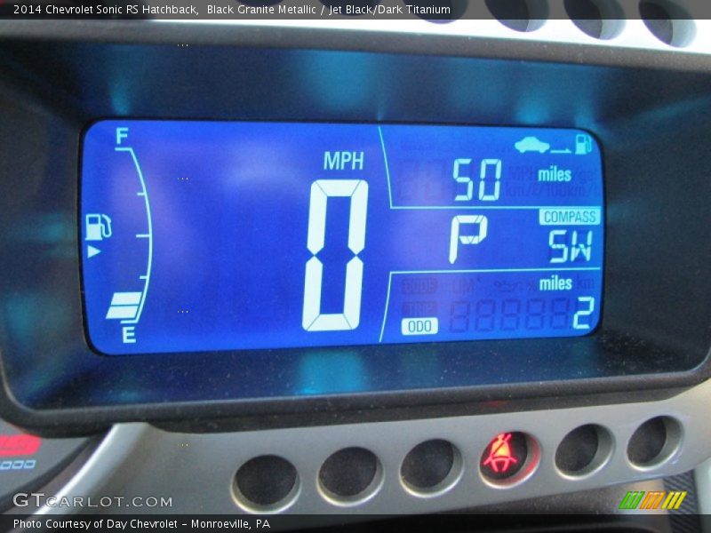 Black Granite Metallic / Jet Black/Dark Titanium 2014 Chevrolet Sonic RS Hatchback